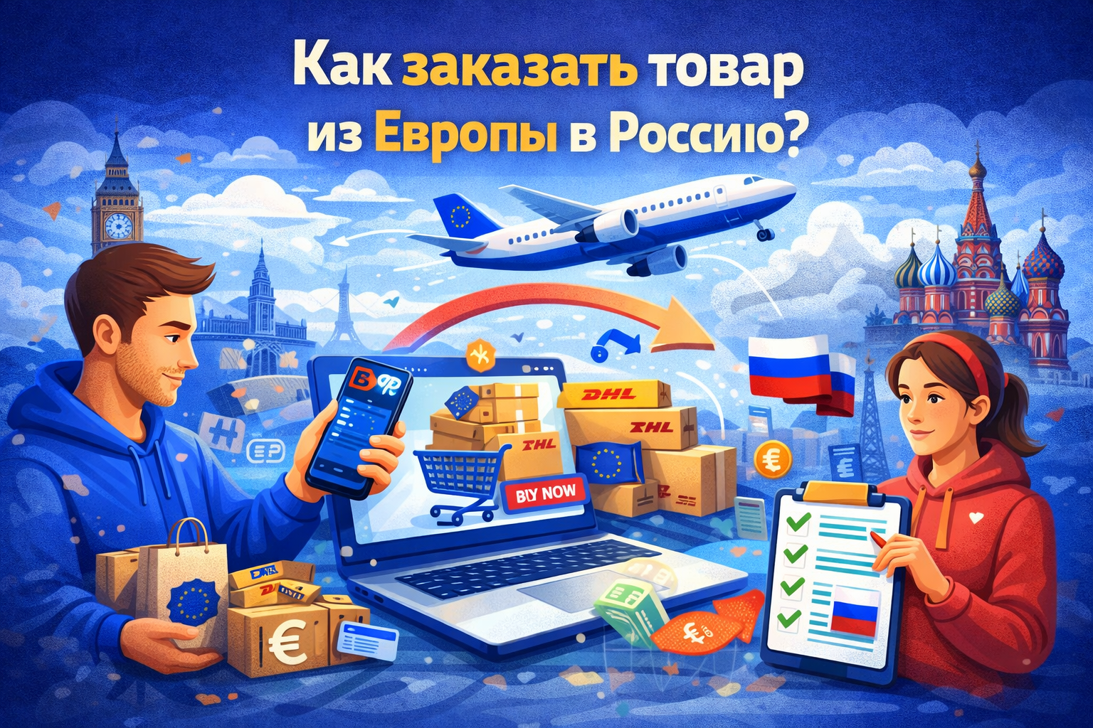 Как заказать товар из Европы