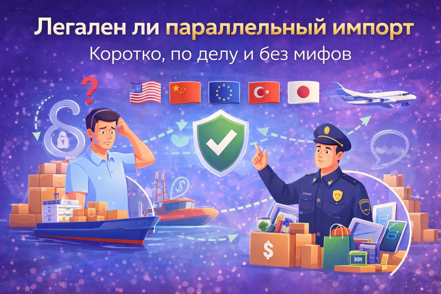 Легален ли параллельный импорт — коротко, по делу и без мифов